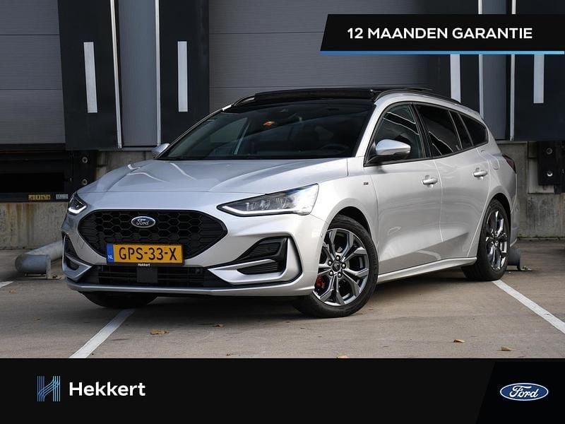 Grijs Gebruikt 2024 Ford Focus ST-Line X Stationwagen | € 26.995 (Eerlijke prijs) - Afbeelding 1/4