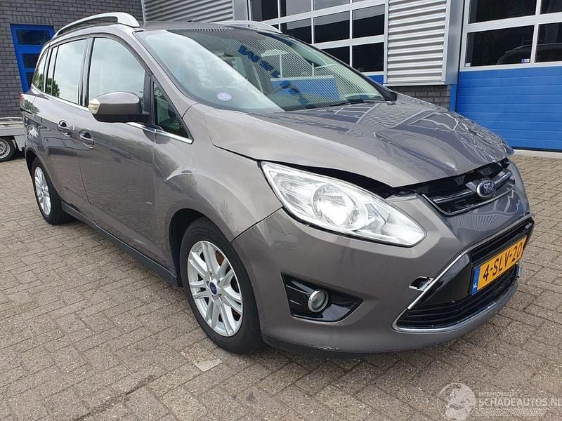 Bruin Gebruikt 2013 Ford Grand C-Max Titanium MPV | € 3.180 - Afbeelding 1/4