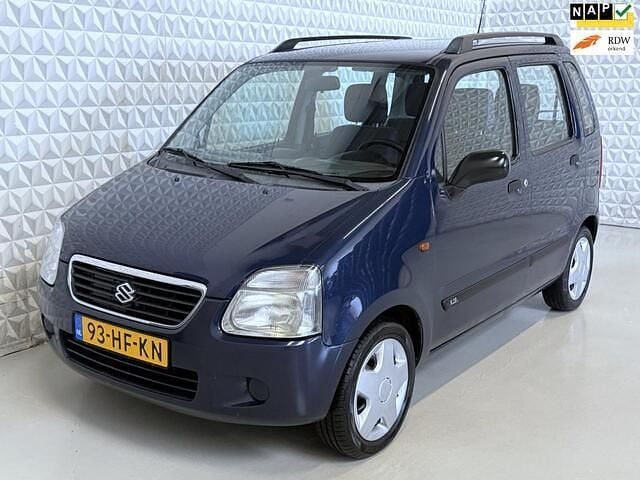 Blauw Occasion 2001 Suzuki Wagon R GL MPV | € 2.999 (Eerlijke prijs) - Afbeelding 1/4