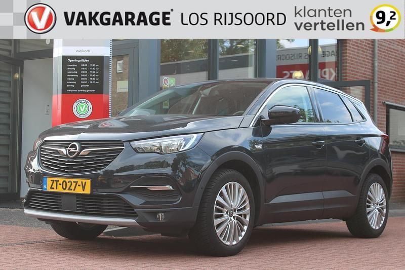 Grijs Gebruikt 2019 Opel Grandland X Innovation SUV | € 14.785 (Eerlijke prijs) - Afbeelding 1/4