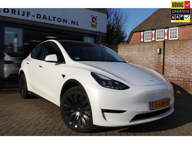Wit Occasion 2023 Tesla Model Y Long Range AWD SUV | € 34.950 (Eerlijke prijs) - Afbeelding 1/4