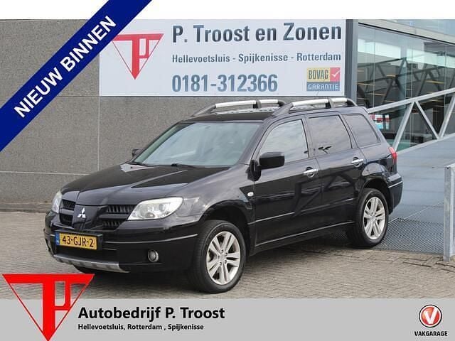 Zwart Gebruikt 2008 Mitsubishi Outlander SUV | € 2.950 (Super prijs) - Afbeelding 1/4