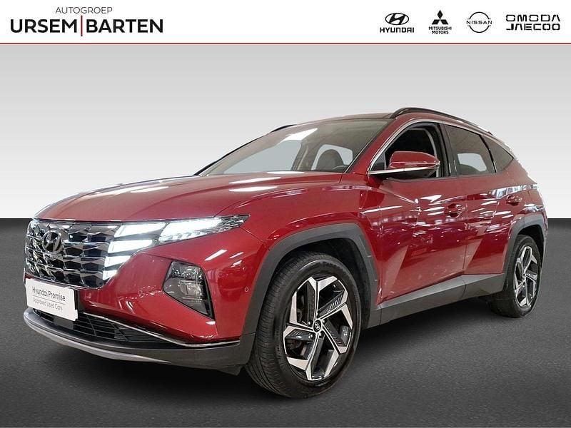 Rood metallic Gebruikt 2021 Hyundai Tucson Premium SUV | € 29.930 (Iets duurder) - Afbeelding 1/4