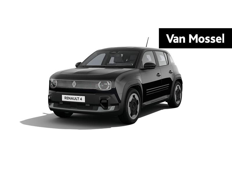 Zwart Nieuw 2025 Renault 4 E-Tech Evolution SUV | € 31.090 - Afbeelding 1/4