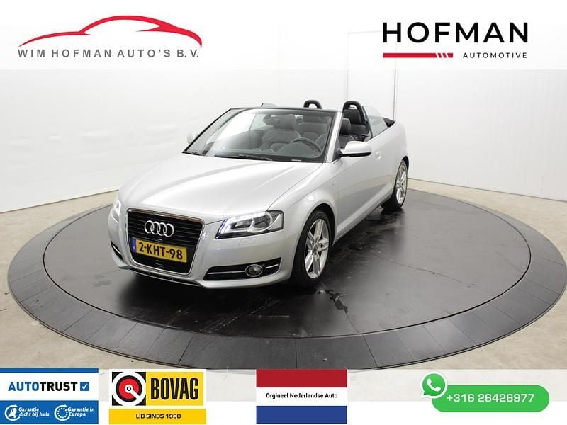 Occasion Audi A3 Cabriolet S-Line 105 PK (77 kW) 2013 Grijs, metallic lak Cabriolet