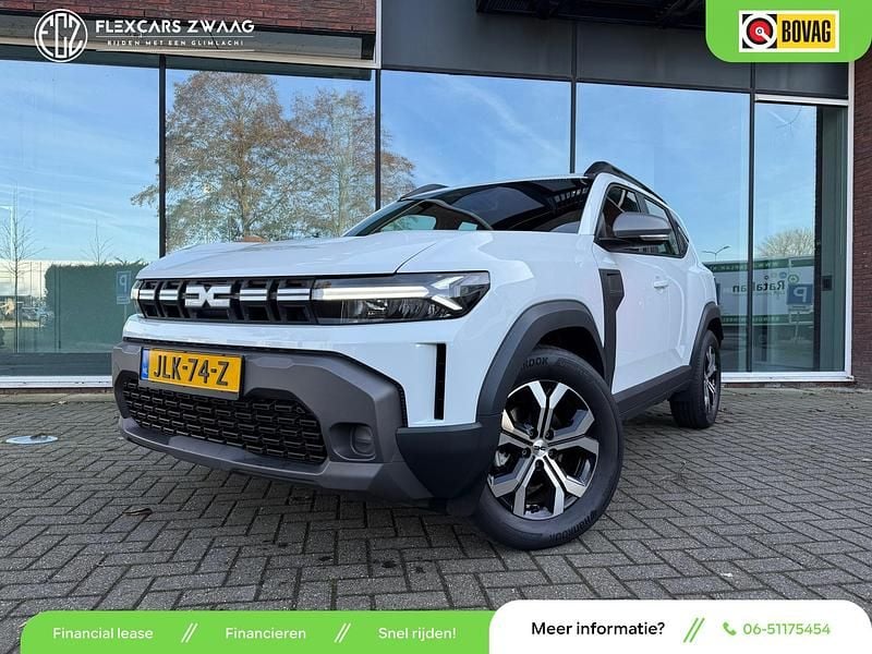 Wit Occasion 2024 Dacia Duster Expression SUV | € 26.990 (Super prijs) - Afbeelding 1/4