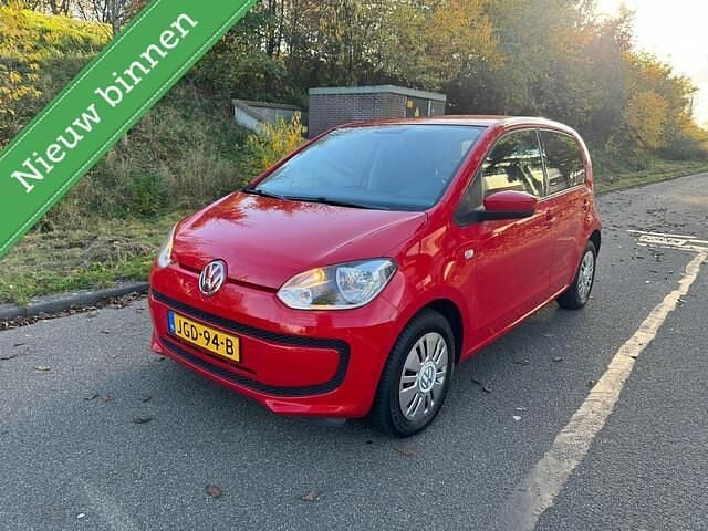 Rood Gebruikt 2013 VW up! move up! Hatchback | € 4.999 (Super prijs) - Afbeelding 1/4