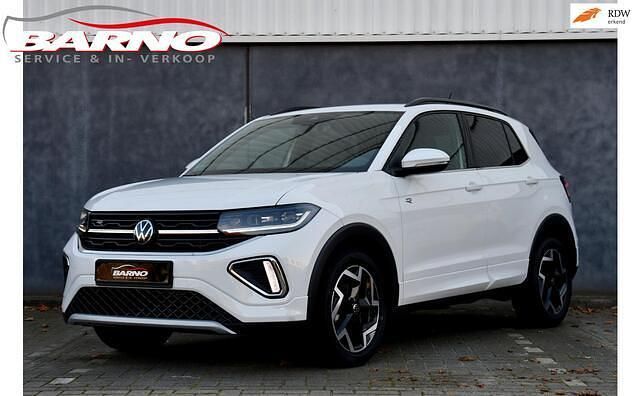 Wit (metallic) Gebruikt 2025 VW T-Cross IQ Drive SUV | € 33.999 (Iets duurder) - Afbeelding 1/4