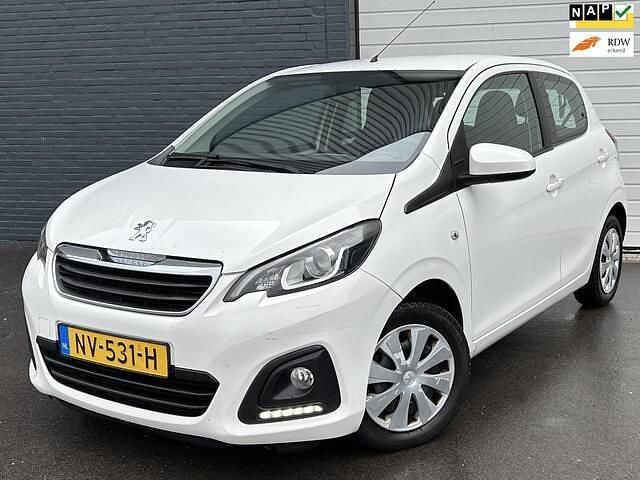 Wit Gebruikt 2017 Peugeot 108 Hatchback | € 3.750 (Goede deal) - Afbeelding 1/4