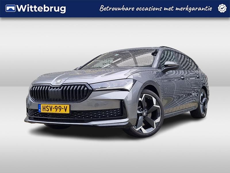 Grijs Gebruikt 2025 Skoda Superb Business Line Stationwagen | € 48.950 - Afbeelding 1/4