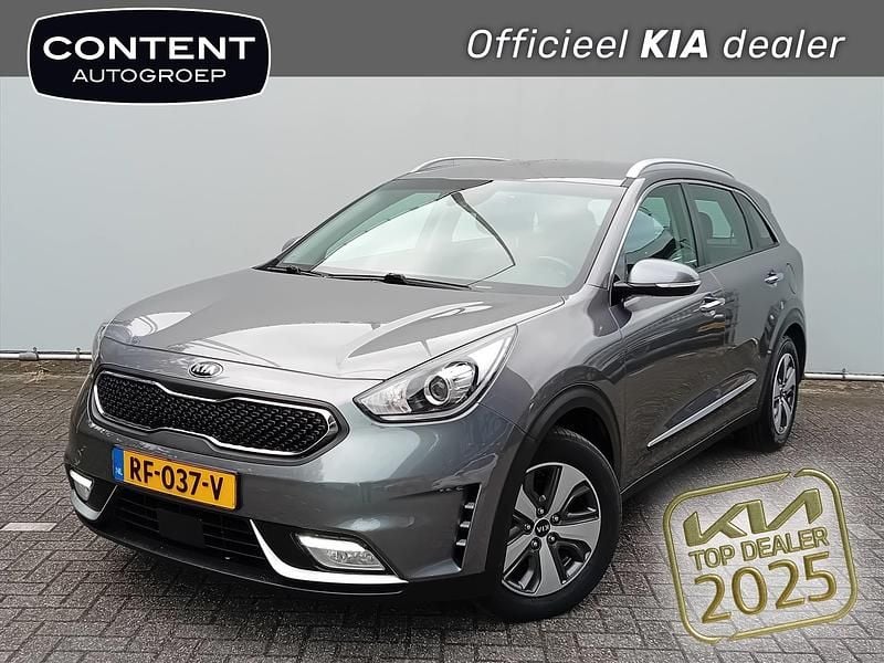 Grijs Gebruikt 2017 Kia Niro SUV | € 16.440 (Eerlijke prijs) - Afbeelding 1/4