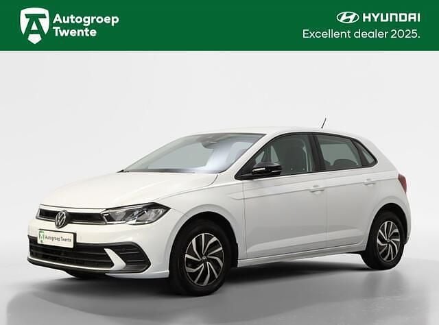 Wit Gebruikt 2022 VW Polo Life Hatchback | € 18.750 (Goede deal) - Afbeelding 1/4