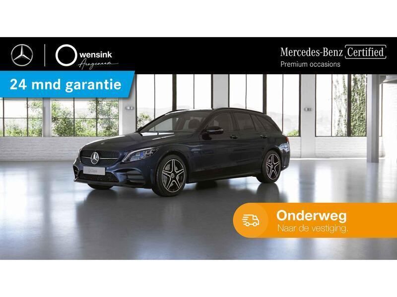 Blauw Gebruikt 2021 Mercedes E300 Business Stationwagen | € 34.850 (Super prijs) - Afbeelding 1/4
