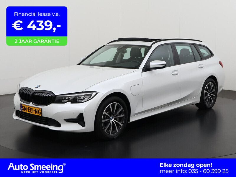 Wit Gebruikt 2021 BMW 330e Sport Line Stationwagen | € 33.895 (Goede deal) - Afbeelding 1/4