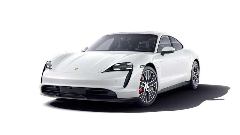 Wit Gebruikt 2020 Porsche Taycan 4S Performance Package Sedan | € 59.900 (Super prijs) - Afbeelding 1/4