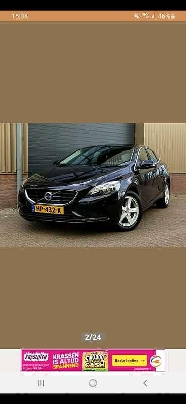 Blauw Occasion 2015 Volvo V40 Summum MPV | € 6.500 (Eerlijke prijs) - Afbeelding 1/4