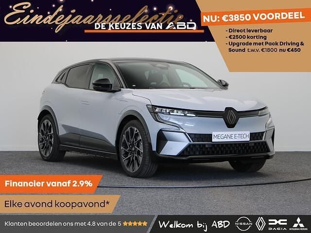 Grijs Nieuw 2025 Renault Megane E-Tech Esprit Alpine SUV | € 38.440 (Eerlijke prijs) - Afbeelding 1/3