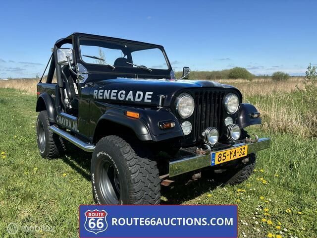 Zwart Gebruikt 1977 Jeep CJ | € 11.400 - Afbeelding 1/4