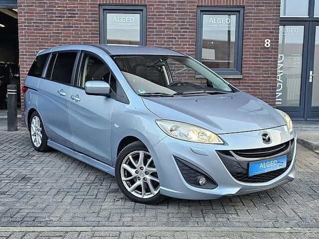 Blauw (metallic) Gebruikt 2011 Mazda 5 MPV | € 10.999 (Iets duurder) - Afbeelding 1/4