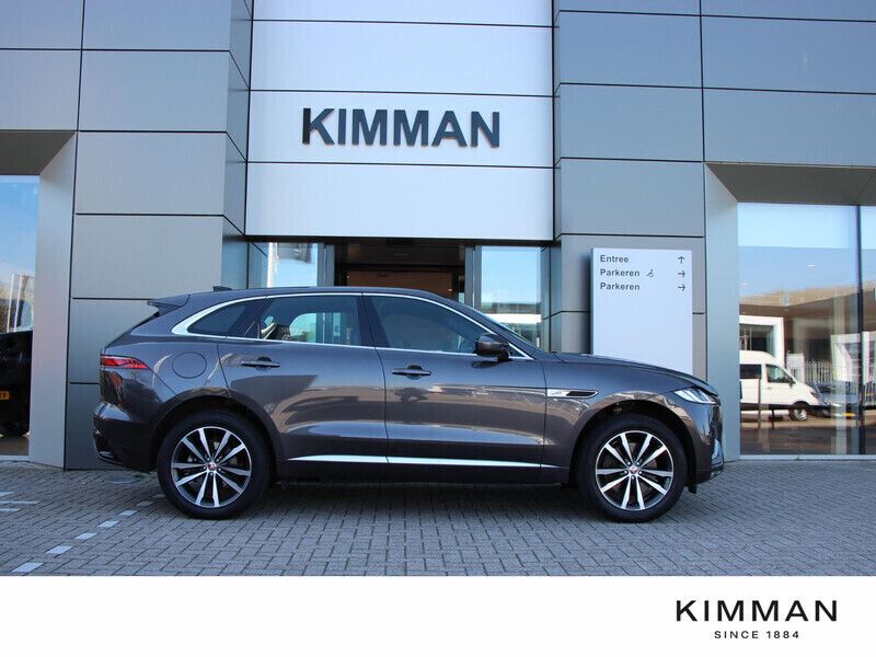 Grijs Gebruikt 2022 Jaguar F-Pace R-Dynamic SUV | € 59.900 (Eerlijke prijs) - Afbeelding 1/4