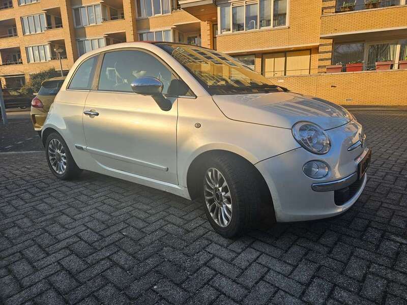 Wit Gebruikt 2012 Fiat 500 Pop Cabriolet | € 5.749 (Eerlijke prijs) - Afbeelding 1/4
