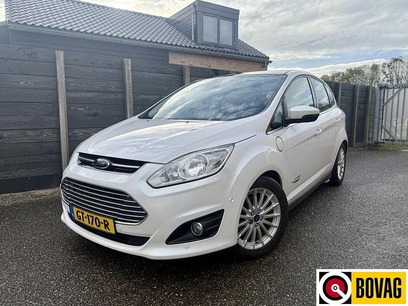 Wit Occasion 2014 Ford C-MAX Titanium MPV | € 9.999 - Afbeelding 1/4