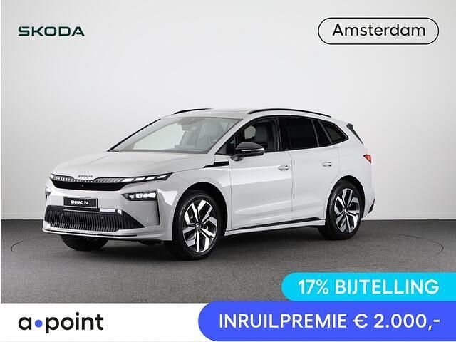Grijs Nieuw 2025 Skoda Enyaq iV Business Line SUV | € 54.949 - Afbeelding 1/4