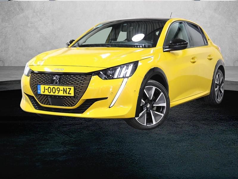 Occasion Peugeot e-208 GTi 100 kW (136 PK) 2020 Geel Hatchback
