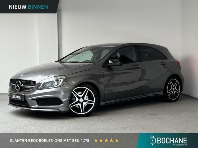 Mountain gray metallich finish (787u) Gebruikt 2015 Mercedes A180 AMG line Hatchback | € 15.900 (Goede deal) - Afbeelding 1/4