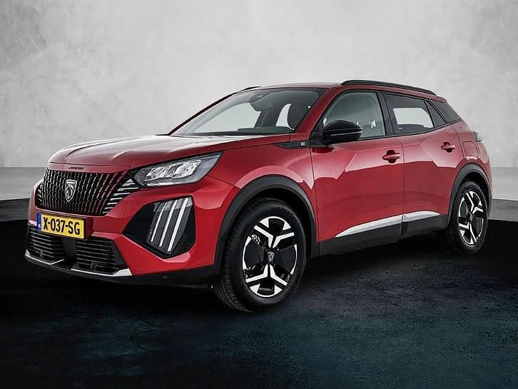 Rood Gebruikt 2024 Peugeot e-2008 Allure SUV | € 25.875 (Goede deal) - Afbeelding 1/4
