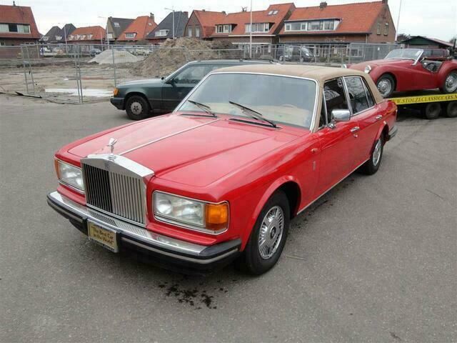 Rood Gebruikt 1981 Rolls Royce Silver Spur Sedan | € 17.500 - Afbeelding 1/4