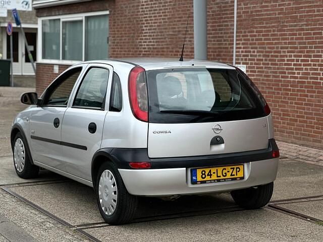 Occasion Opel Corsa Njoy 75 PK (55 kW) 2003 Grijs, metallic lak Hatchback