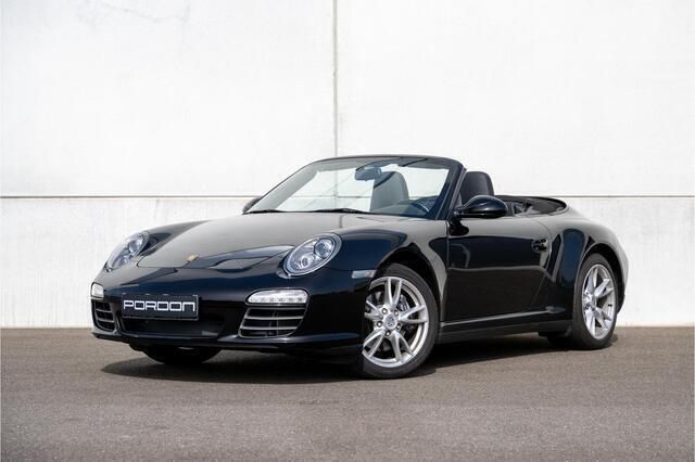 Zwart Gebruikt 2010 Porsche 911 Carrera 4 Cabriolet Cabriolet | € 63.911 - Afbeelding 1/4
