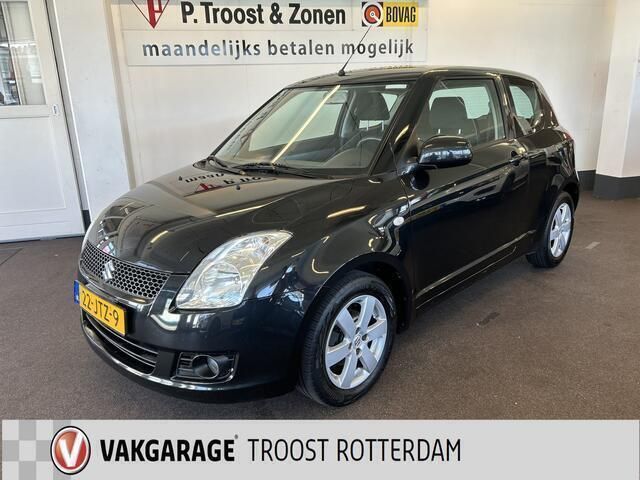 Zwart Gebruikt 2009 Suzuki Swift Exclusive Hatchback | € 5.650 (Duur) - Afbeelding 1/4