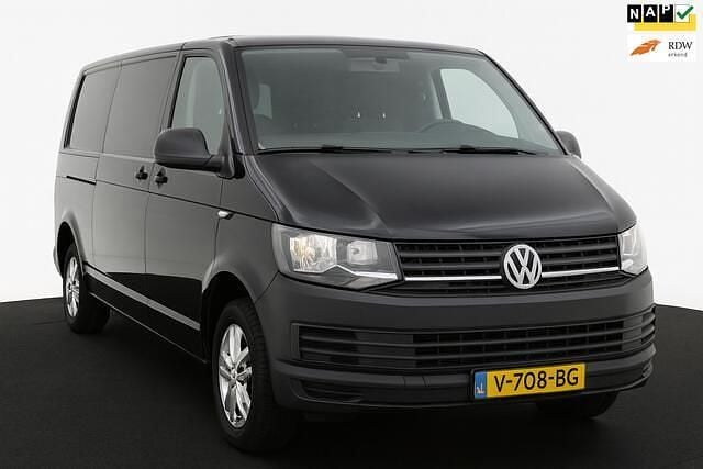 Zwart Gebruikt 2017 VW T6 Comfortline Van | € 13.950 (Super prijs) - Afbeelding 1/4