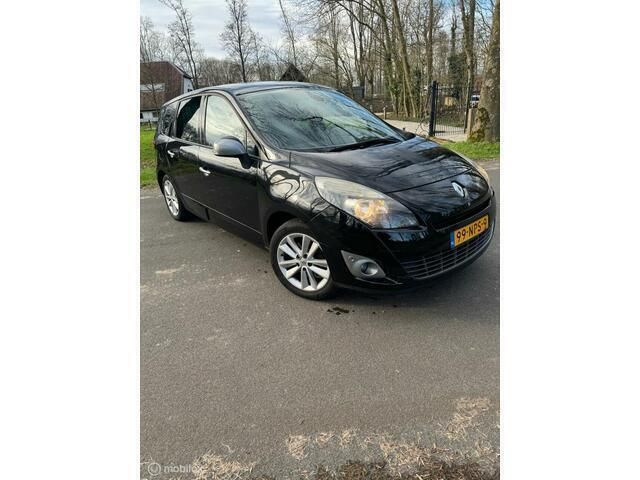 Zwart Gebruikt 2010 Renault Grand Scénic III Expression MPV | € 3.750 (Eerlijke prijs) - Afbeelding 1/4