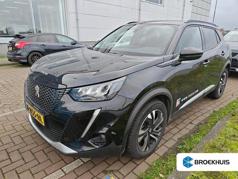 Zwart Occasion 2021 Peugeot 2008 Allure SUV | € 15.395 (Eerlijke prijs) - Afbeelding 1/4