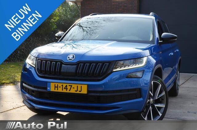 Blauw, metallic lak Gebruikt 2020 Skoda Kodiaq Business Line SUV | € 27.900 (Iets duurder) - Afbeelding 1/4