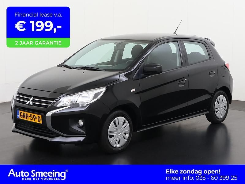 Jet black m Gebruikt 2024 Mitsubishi Space Star Active Hatchback | € 15.895 (Iets duurder) - Afbeelding 1/4