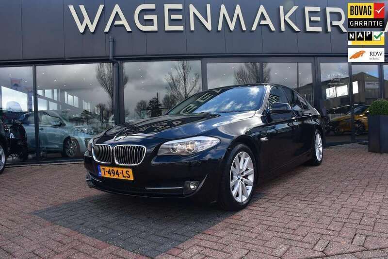 Zwart Gebruikt 2012 BMW 528 Executive Sedan | € 11.950 (Goede deal) - Afbeelding 1/4