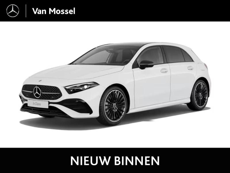 Nieuw Mercedes A180 AMG line 136 PK (100 kW) 2025 Wit Sedan