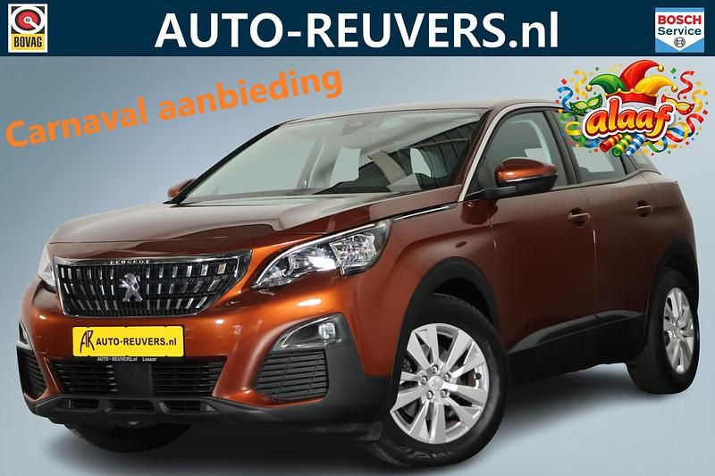 Bruin (metallic) Occasion 2016 Peugeot 3008 Allure SUV | € 12.500 (Eerlijke prijs) - Afbeelding 1/4