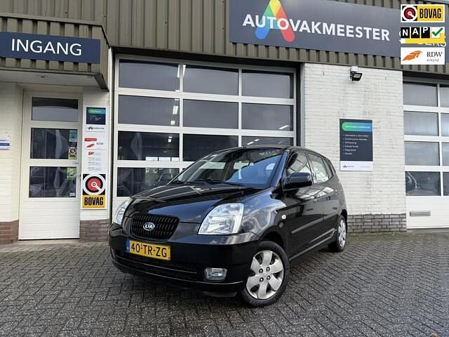 Zwart Gebruikt 2007 Kia Picanto Hatchback | € 1.995 (Eerlijke prijs) - Afbeelding 1/4