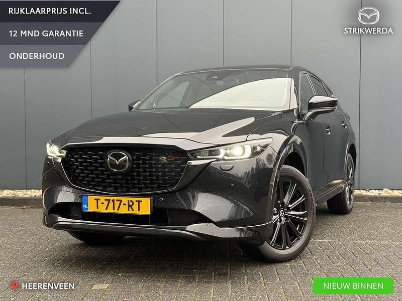 Zwart Gebruikt 2023 Mazda CX-5 Homura-Line SUV | € 40.995 (Duur) - Afbeelding 1/4