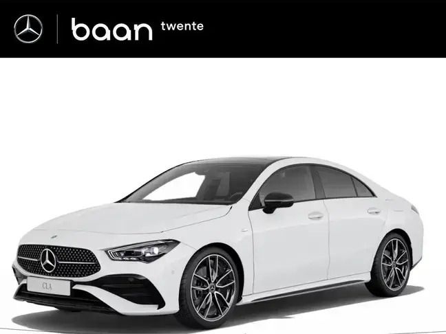 Wit Nieuw 2025 Mercedes CLA250e Business Sedan | € 54.039 - Afbeelding 1/4