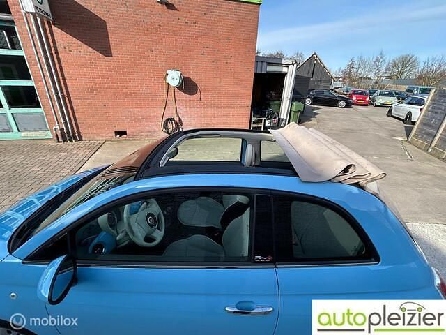 Occasion Fiat 500C Lounge 69 PK (50 kW) 2014 Blauw Cabriolet