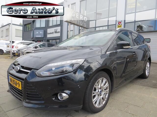 Zwart Gebruikt 2012 Ford Focus Titanium Stationwagen | € 4.900 (Eerlijke prijs) - Afbeelding 1/4
