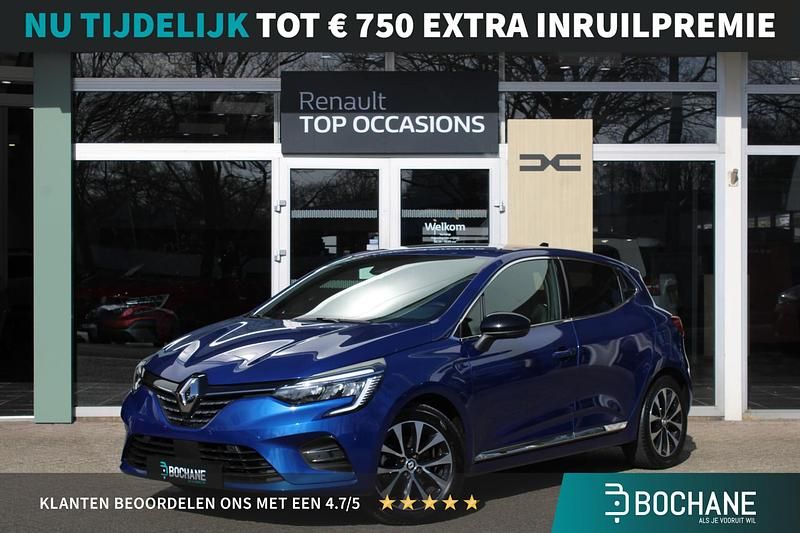 Blauw Gebruikt 2023 Renault Clio V Techno Hatchback | € 21.495 (Eerlijke prijs) - Afbeelding 1/4