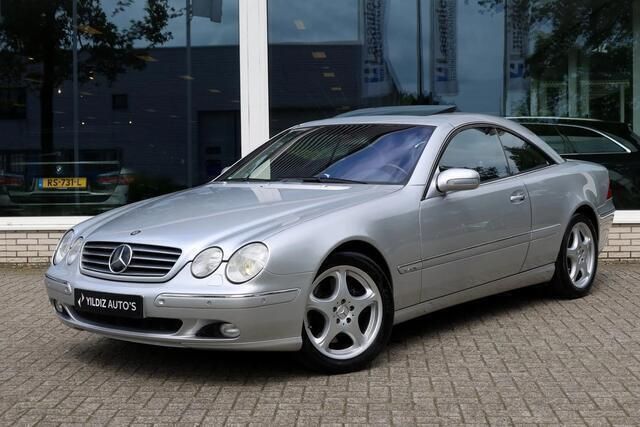 Grijs, metallic lak Gebruikt 2002 Mercedes CL600 Coupé | € 18.950 - Afbeelding 1/4