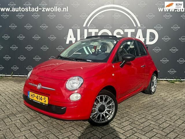 Rood Gebruikt 2011 Fiat 500C Pop Cabriolet | € 3.995 (Eerlijke prijs) - Afbeelding 1/4